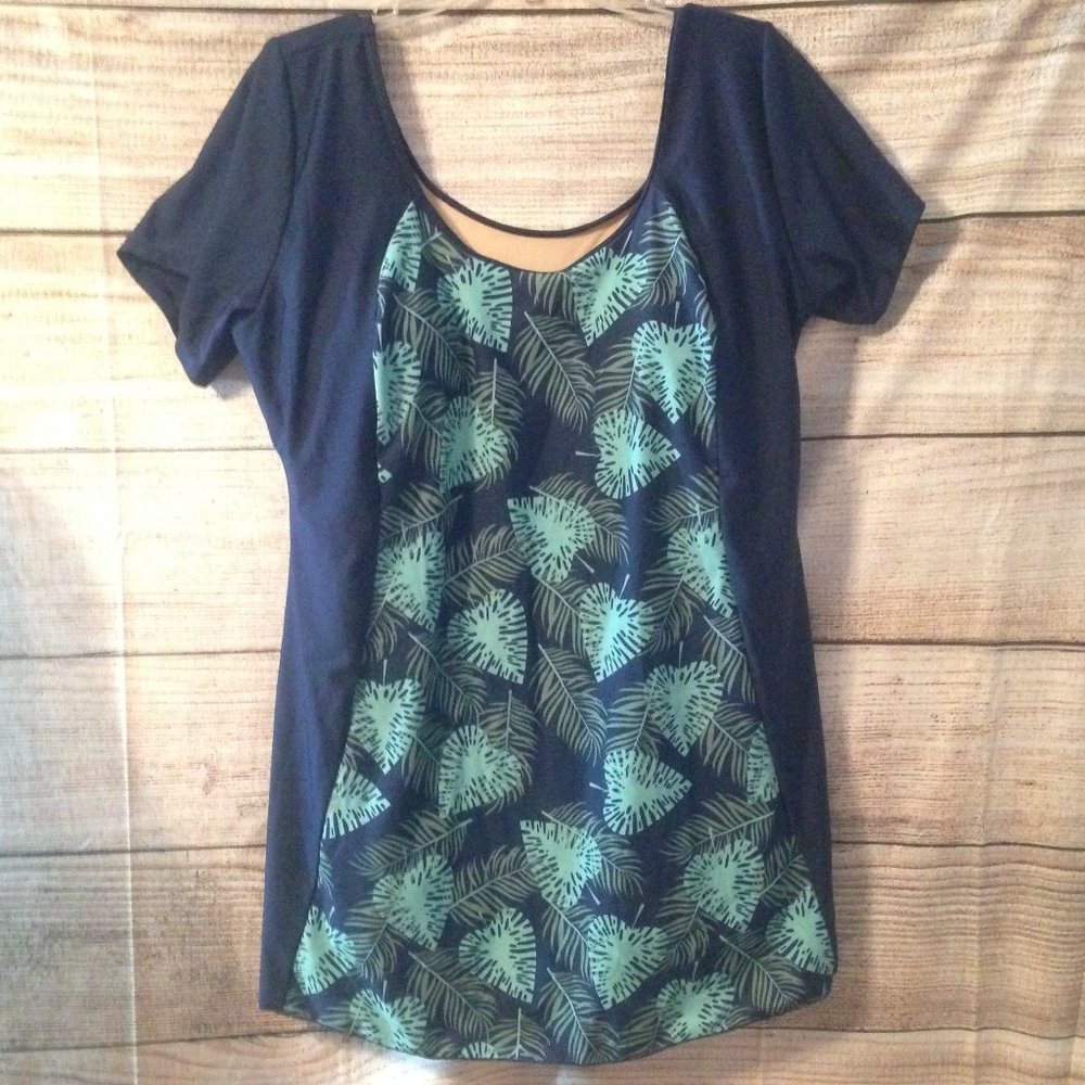 NWT Modest one piece swim suit by Ecupper size 4XL